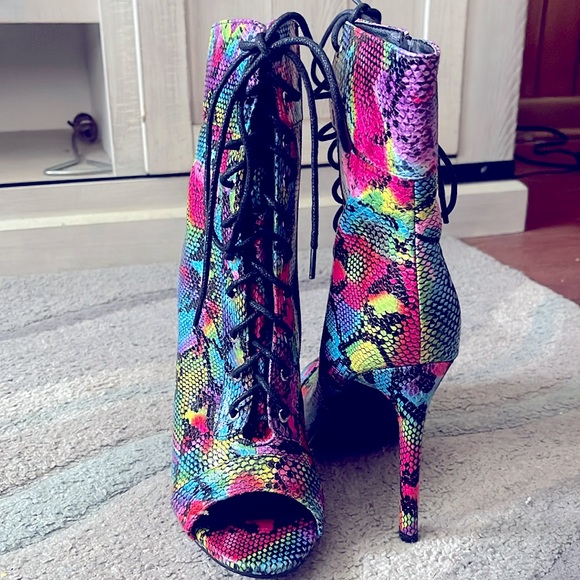 Multi-Color Heels NEVER Worn! - Picture 2 of 4